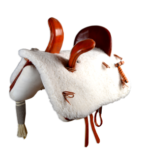 Silla vaquera amazonas de fibra Los Nietos modelo Ana | Color avellana