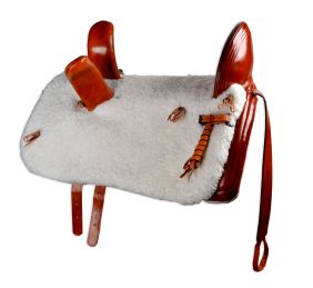 Silla vaquera amazonas de fibra Los Nietos modelo Ana | Color avellana