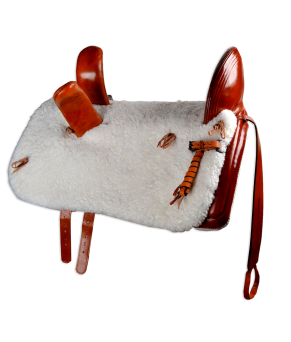 Silla vaquera amazonas de fibra Los Nietos modelo Ana | Color avellana