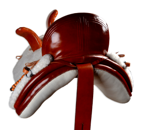 Silla vaquera amazonas de fibra Los Nietos modelo Ana | Color avellana