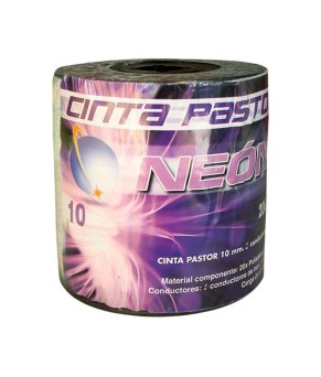 Bobina de cinta conductora Neon 10 mm / 200 m