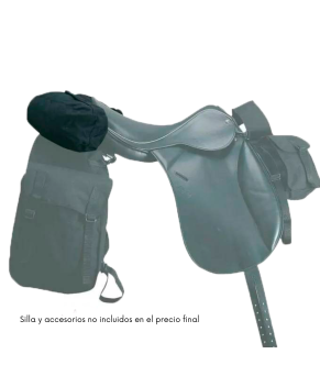 Alforja de nylon Zaldi grupera negro 41191