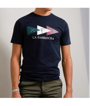 Camiseta La Garrocha Banderines | Marino