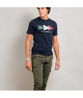 Camiseta La Garrocha Banderines | Marino
