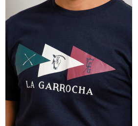 Camiseta La Garrocha Banderines | Marino