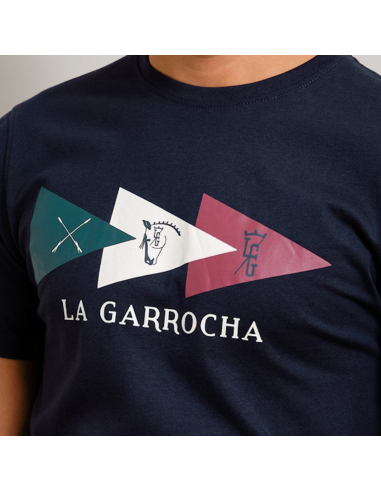 Camiseta La Garrocha Banderines | Marino