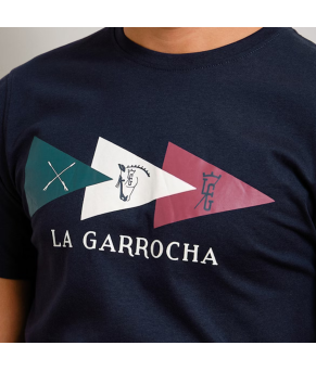 Camiseta La Garrocha Banderines | Marino