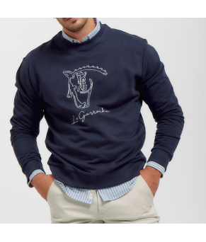 Sudadera Wilton 'La Garrocha' | Marino