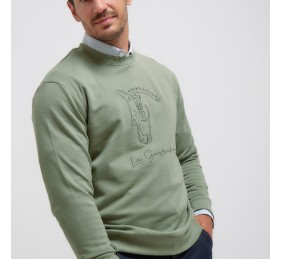 Sudadera Wilton 'La Garrocha' | Salvia