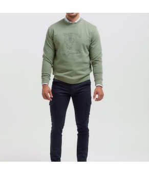 Sudadera Wilton 'La Garrocha' | Salvia