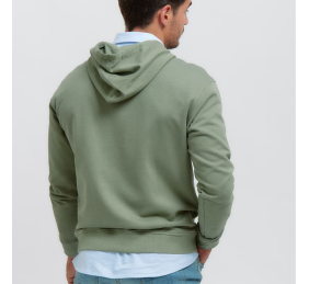 Sudadera con cremallera 'La Garrocha' | Salvia