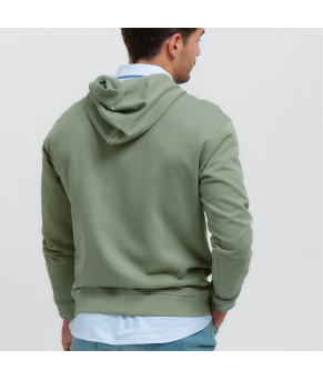 Sudadera con cremallera 'La Garrocha' | Salvia