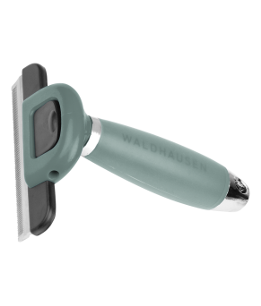 Peine para el cambio de pelaje con empuñadura de gel Waldhausen