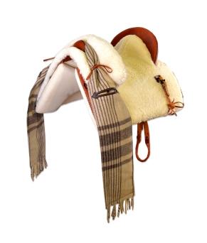 Silla de montar vaquera mixta 'Tauro'| Avellana