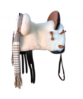 Silla de montar vaquera mixta 'Flamenco' | Negra