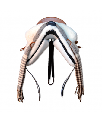 Silla de montar vaquera mixta 'Flamenco' | Negra