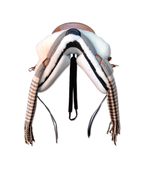 Silla de montar vaquera mixta 'Flamenco' | Negra