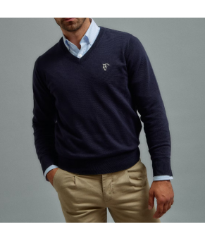 Jersey de pico a Garrocha, Color Marino