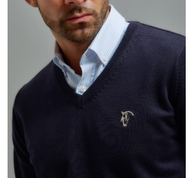 Jersey de pico a Garrocha, Color Marino