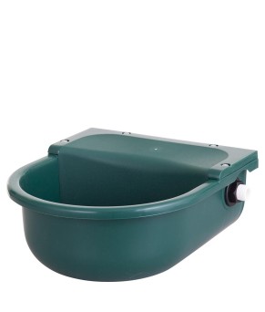 Bebedero para caballos  de PVC Verde
