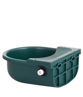 Bebedero para caballos  de PVC Verde