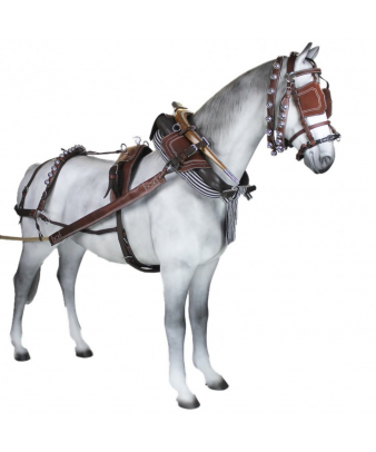 Enganche Calesero Nylon-Cuero
