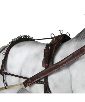 Enganche Calesero Nylon-Cuero