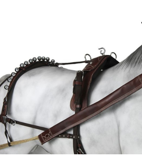 Enganche Calesero Nylon-Cuero