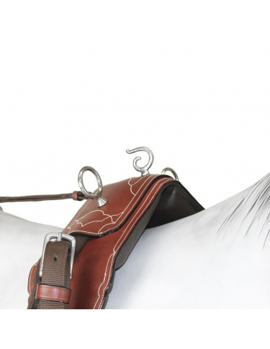 Enganche Calesero Nylon-Cuero