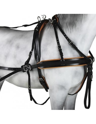 Enganche Pecherín Cuero/Nylon