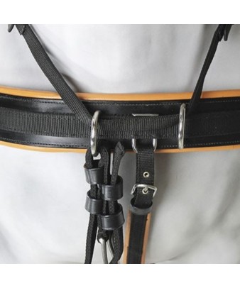 Enganche Pecherín Cuero/Nylon