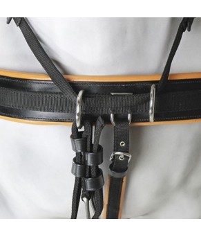 Enganche Pecherín Cuero/Nylon