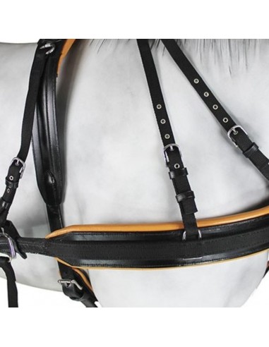 Enganche Pecherín Cuero/Nylon