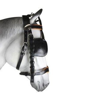 Enganche Pecherín Cuero/Nylon