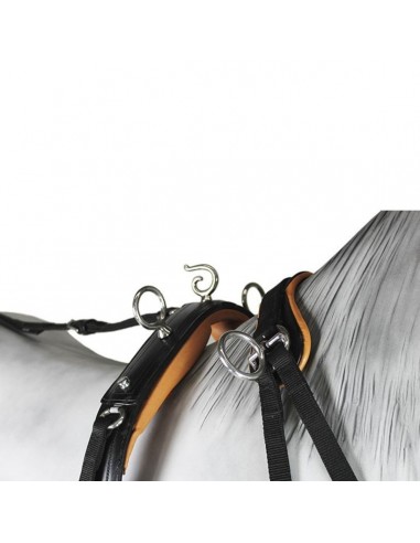 Enganche Pecherín Cuero/Nylon