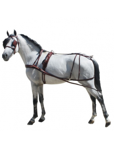 Enganche pony y shetland cuero - nylon Enganche pony y shetland cuero - nylon