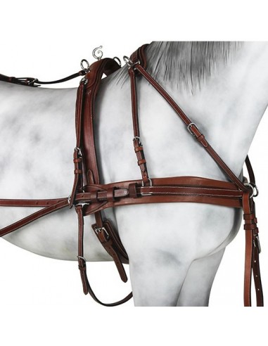 Enganche Pecherín Diplomático Cuero