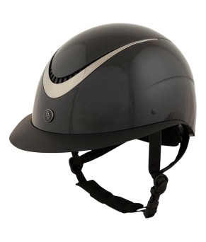 Casco de equitación Theta Plus brillante BR