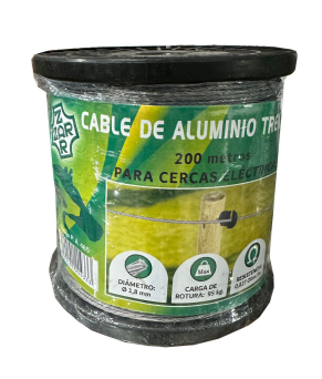 Cable de aluminio trenzado 1.8 mm | 200 metros