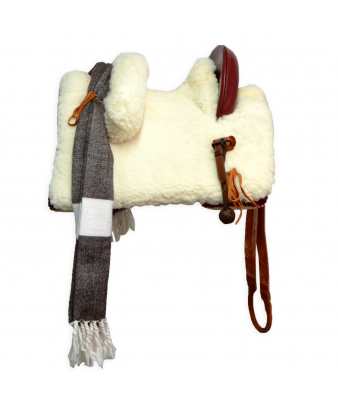 Silla de montar vaquera 'Tauro' mixta para niños | Cereza