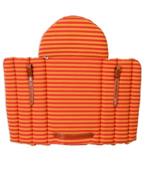 Grupera de lona con protección de concha | Rojo - Amarillo