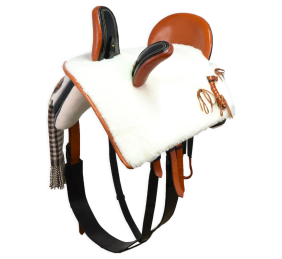 Silla de montar amazonas 'Los Nietos' | Modelo 'Centenaria' | Negra