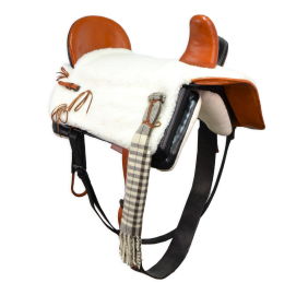 Silla de montar amazonas 'Los Nietos' | Modelo 'Centenaria' | Negra