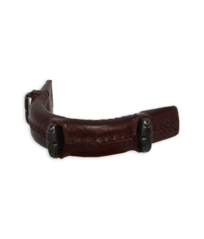 Muserola fragua forrada 'Los Nietos Dressage' | 3 pasadores