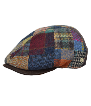 Gorra Gatsby Multipatch | Marrón