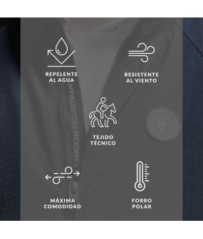 Cazadora Rider 'La Garrocha' | Marino