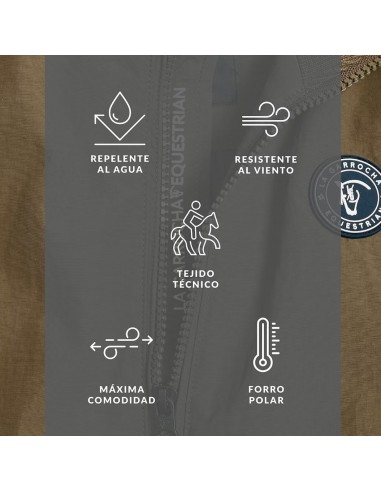 Cazadora Rider 'La Garrocha' | Roble