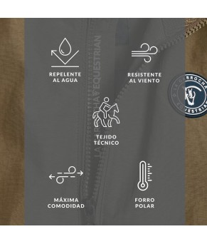 Cazadora Rider 'La Garrocha' | Roble