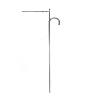 Bastón hipómetro de aluminio medidor potro