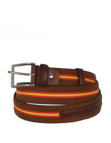 Cinturón de piel España Mod 721 | Marrón
